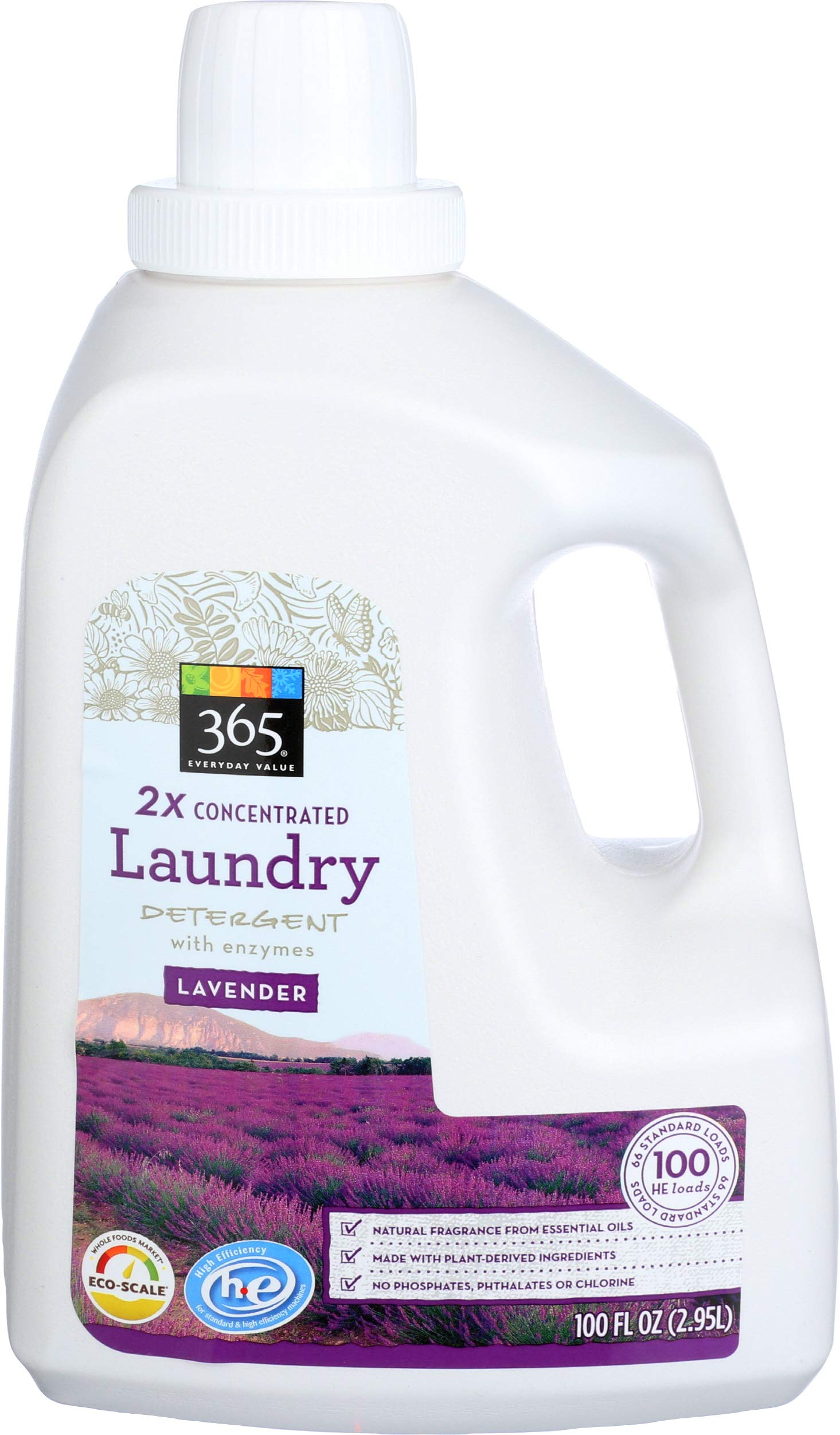 Amazon.com: 365 Everyday Value, 2X Concentrated Laundry Detergent